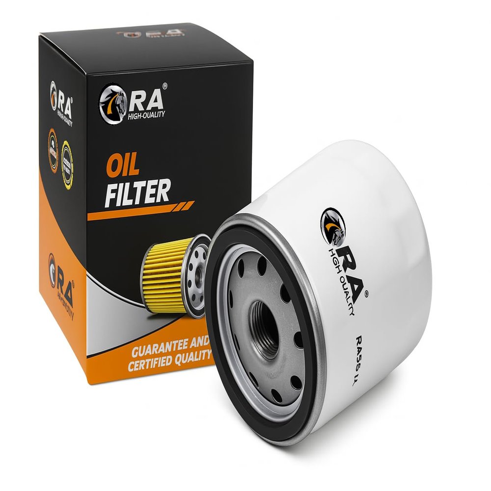 R.A. AutoParts RA-3614 Premium Engine Oil Filter | Up to 15,000 Miles Protection | High-Efficiency OEM Replacement