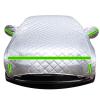 MotorCart Basics Hail Protection car Cover Compatible with Citroen C3-XR 2014-2021,Half car Covers UV Protection, dustproof, Windproof with Reflective Strips(Silver) view 1