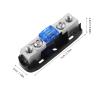 Parliky Car Audio Fuse Holder - Car Fuse Holder Amplifiers Inline Heavy-Duty 60A for DIY Amplifiers Studio Home and Automotive view 2