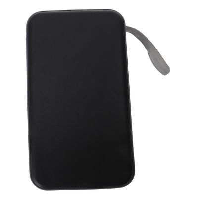 PHENOFICE Slot CD Holder Case Durable Pressure Storage Pouch for Dvd Protection Lightweight Travel Organizer with Zipper Closure for Easy Access