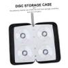 PHENOFICE Slot CD Holder Case Durable Pressure Storage Pouch for Dvd Protection Lightweight Travel Organizer with Zipper Closure for Easy Access view 2