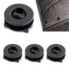 Ferianl 4PCS Car Carpet Fixing Clips, Interior Non-Slip Floor Mat Buckle, Double Layer Plastic Foot Pad Buckle Set, Universal Car Mats Fasteners Clip for Auto, Truck, SUV view 1