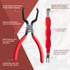 2 Pieces Electrical Disconnect Pliers for Cars, Automotive Electrical Plug Connector Disconnect Tool and Connector Separator and Hose Clamp Pliers view 3