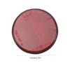 VALICLUD 8pcs Round Reflectors for Trailers Waterproof Reflective Stickers Red Reflector Markers for Driveway and RV Accessories view 2