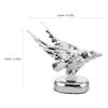 BRIGHTFUFU 1Pc 3D Eagle Hood Ornament Universal Car Hood Decoration Metal Front Ornament for Trucks and Cars Vehicle Decoration Accessories view 4