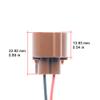 Connector for Toyota, Lexus, Scion. Female. 2-PIN. 90980-11149 view 4