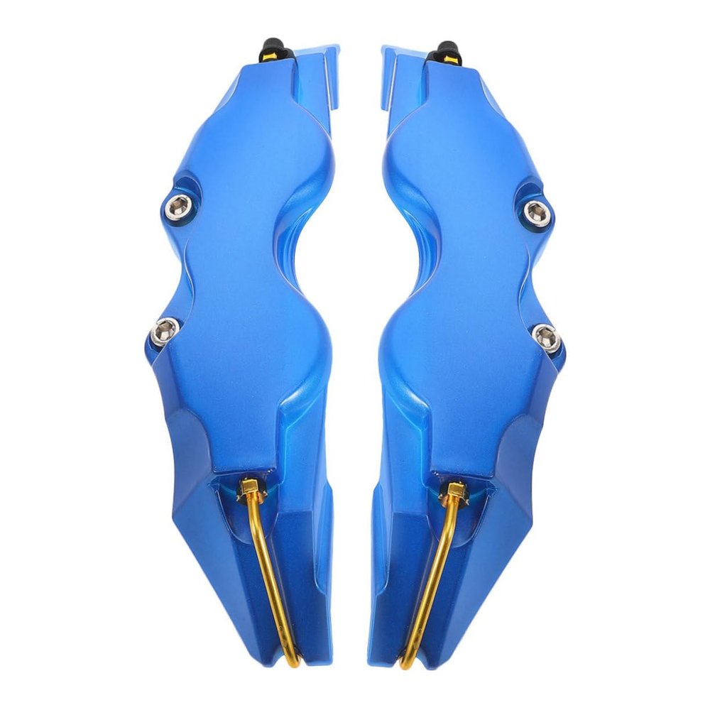 SEWOART 1 Pair Car Brake Caliper Cover Durable Protector for Wheel Hub Easy Installation Wide Compatibility DIY Look Robust Construction