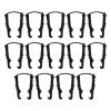 MAGICLULU 100Pcs Fuel Line Clips Durable Plastic Pipe Retaining Clips for Fuel Filter Tubing Lightweight Design Compatible with Various Automotive Applications view 1