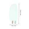 Amosfun Fog Helmet Shield Clear Visor Insert Self Adhesive Protective Film for Motorcycles Fog Resistant Technology Excellent Transparency view 2