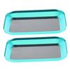 KALLORY 2Pcs Magnetic Screw Tray Aluminum Alloy Organizer for Screws Nuts Small Parts for Aircraft Modeling Mechanical Repairs Hobby Projects view 1