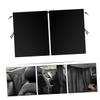 Parliky 1Set Automotive Privacy Shade Partition Curtain Car Window Shade for Front Rear Windows Blocks Rays Insulates Heat Protects Personal Privacy view 3