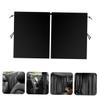 Parliky 1Set Automotive Privacy Shade Partition Curtain Car Window Shade for Front Rear Windows Blocks Rays Insulates Heat Protects Personal Privacy view 4