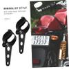 PRETYZOOM 2Pcs Motorcycle Headlight Mounting Brackets Fork Support Holders for Versatile Installation Sleek Design Compatible with Fork Tubes view 3