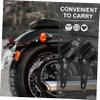 PRETYZOOM 2Pcs Motorcycle Headlight Mounting Brackets Fork Support Holders for Versatile Installation Sleek Design Compatible with Fork Tubes view 4