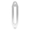 FRELEAN Winch Hawse Fairlead, Aluminum Fairlead with Non-Binding Design, 10in/25.4cm for Synthetic Rope Off-Road Vehicles & ATV 8000-15000lb (Silver) view 2