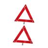 Unomor 2Pcs Roadside Warning Triangle Kit Reflective Safety Sign for Cars Durable High Visibility Quick Setup Space Saving Design view 1