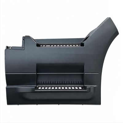 KOZAK 70" Front Step Fairing Panel Right Passenger Side, with Bracket (33" Latch Spacing) Compatible with Volvo VNL 300, 400, 740, 760, 860 2018+, Includes Logo, 2x 22" Wipers & Vest