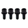 LCCBMMD Motorcycle Repair Parts 4pcs Bicycle Hydraulic Disc Brake Caliper Bolts Bike M6 Screws Bicycle B Isc Brake Caliper Bolts Bike M6 Screws Bicycl Durable view 1