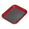 Balacoo Aluminum Alloy Screw Holder Tray for Rc Models and Home Garage Red Small Parts Storage Plate Lightweight Organizer for Bolts Washers and Screws Versatile Design view 1