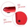 Balacoo Aluminum Alloy Screw Holder Tray for Rc Models and Home Garage Red Small Parts Storage Plate Lightweight Organizer for Bolts Washers and Screws Versatile Design view 3
