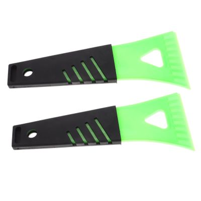 Mini Plastic Ice Scraper Snow Removal for Car Windshield 2Pcs Xmas