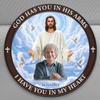 Personalized Memorial Car Visor Clip with Photo I'm Always with You Cardinal Visor Keepsake for Loss of Loved One, Custom Sympathy Gift for Mom, Dad, or Grandparent view 1