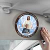 Personalized Memorial Car Visor Clip with Photo I'm Always with You Cardinal Visor Keepsake for Loss of Loved One, Custom Sympathy Gift for Mom, Dad, or Grandparent view 2