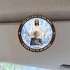 Personalized Memorial Car Visor Clip with Photo I'm Always with You Cardinal Visor Keepsake for Loss of Loved One, Custom Sympathy Gift for Mom, Dad, or Grandparent view 3