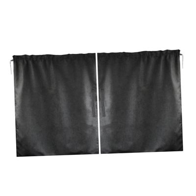 PRETYZOOM Car Privacy Sunshade Curtain Detachable Front and Rear Partition Shade for SUV Truck Vehicle Breathable Pongee Easy Installation for Naps