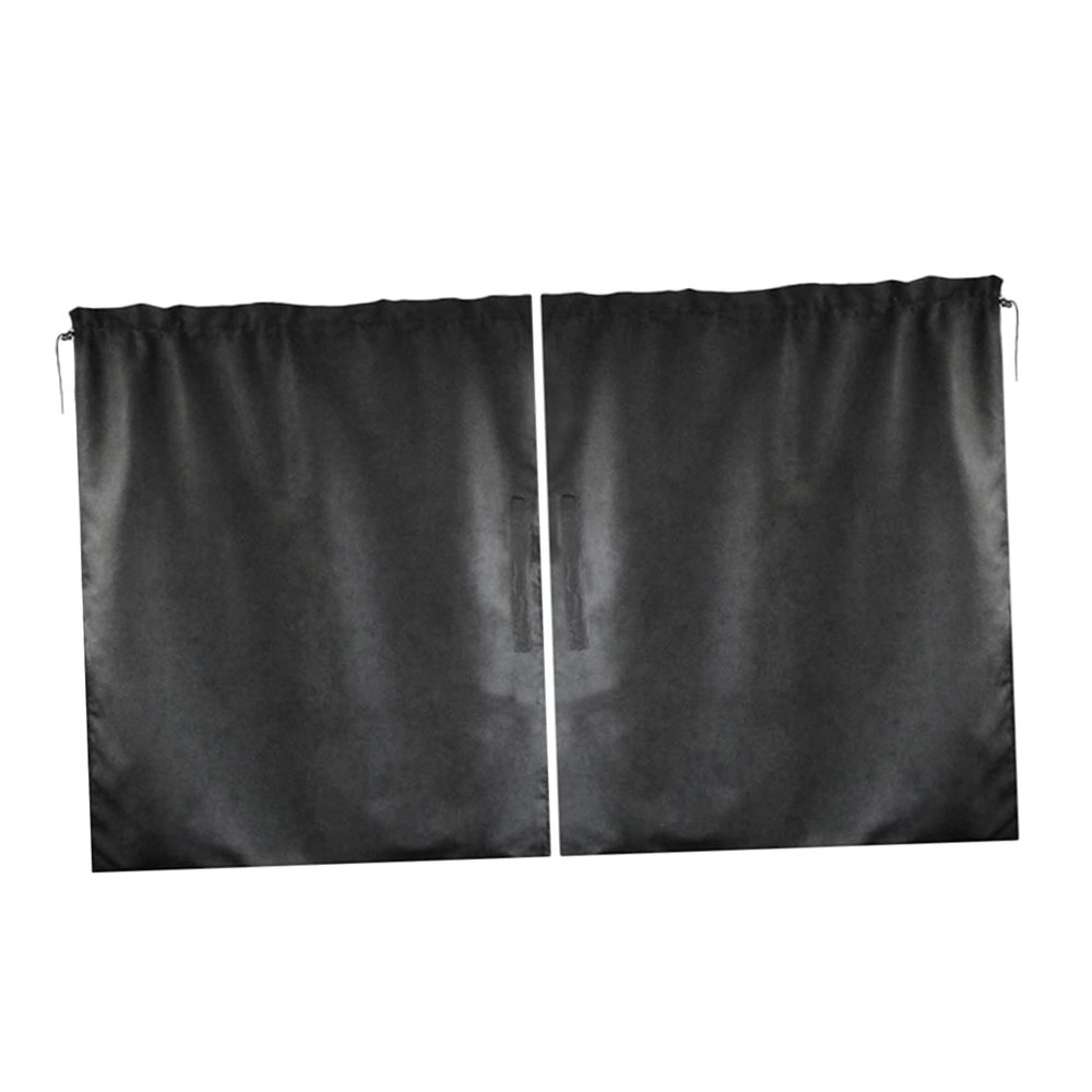 PRETYZOOM Car Privacy Sunshade Curtain Detachable Front and Rear Partition Shade for SUV Truck Vehicle Breathable Pongee Easy Installation for Naps