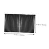 PRETYZOOM Car Privacy Sunshade Curtain Detachable Front and Rear Partition Shade for SUV Truck Vehicle Breathable Pongee Easy Installation for Naps view 2