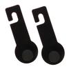 FUNOMOCYA 1Pair PU Car Bag Hanger Durable Seat Hooks for Organized Auto Interior Convenient Purse Holder of Stylish Back Seat Storage Hooks view 1