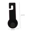 FUNOMOCYA 1Pair PU Car Bag Hanger Durable Seat Hooks for Organized Auto Interior Convenient Purse Holder of Stylish Back Seat Storage Hooks view 2