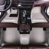 LUZiUNlnk Custom Personalized Floor Mats for CarsLuxury Full Coverage All Car Floor MatsAnti-Slip Leather Car Mat Set Custom Floor Mats for 99% of Cars, Trucks & SUVs. (Grey) view 1