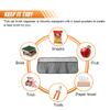 GAOLAOSY Car Trunk Organizer, Large Capacity Backseat Hanging Storage Bag with 4 Pockets, Waterproof Foldable Car Interior Organizing Accessories, Universal for SUV, Truck, Van, MPV (Grey) view 4