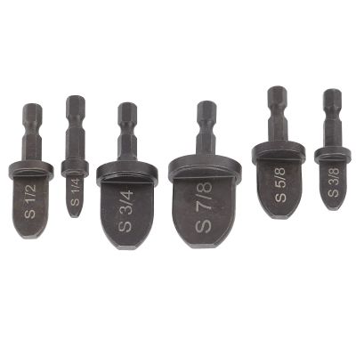 Gonetre Tube Expander Set Bearing Steel Hex Handle Air Conditioner Copper Pipe Swaging Tool 6Pcs Professional HVAC Installation Kit for AC Repair and Maintenance