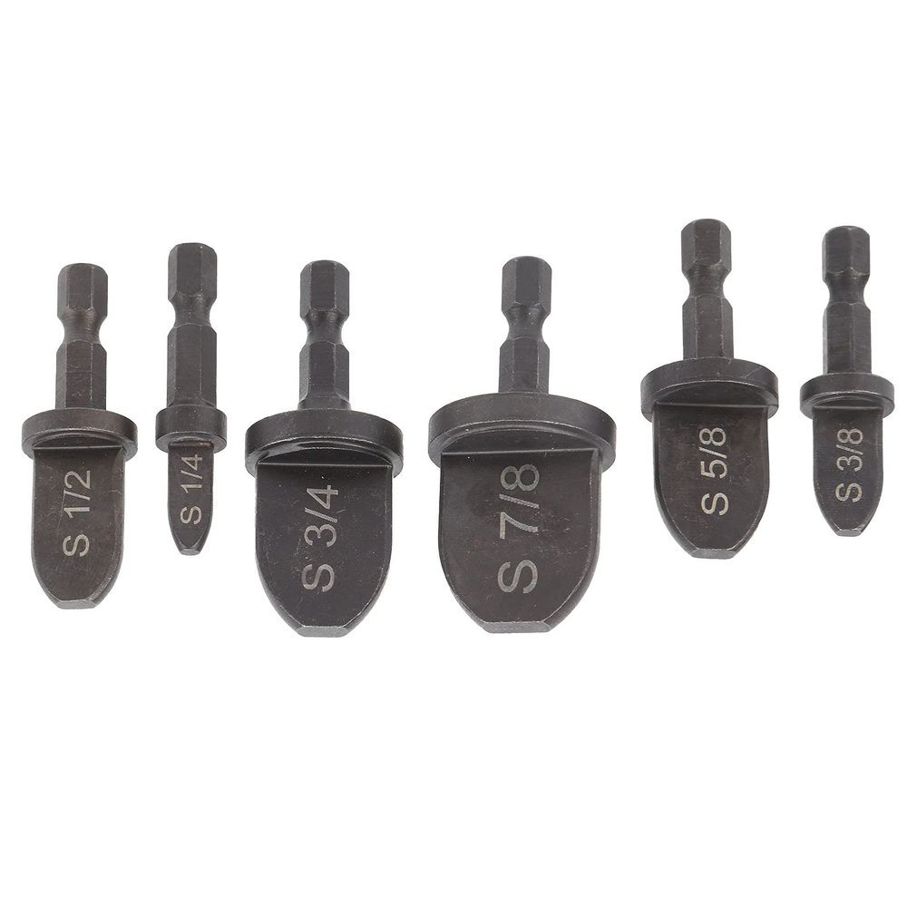 Gonetre Tube Expander Set Bearing Steel Hex Handle Air Conditioner Copper Pipe Swaging Tool 6Pcs Professional HVAC Installation Kit for AC Repair and Maintenance