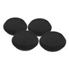 SEWOART 4Pcs Black Angled Edge Car Waxing Sponge Pads for Precise Vehicle Buffing and Furniture Restoration Durable Sponge Wax Applicators for Enhanced Shine and Fast Application view 1