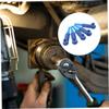 PRETYZOOM Brake Fluid Exchange Connector Kit 6pcs Brake Oil Change Tool for Cars and Trucks Air Fluid Bleeder Hose Adapters view 4