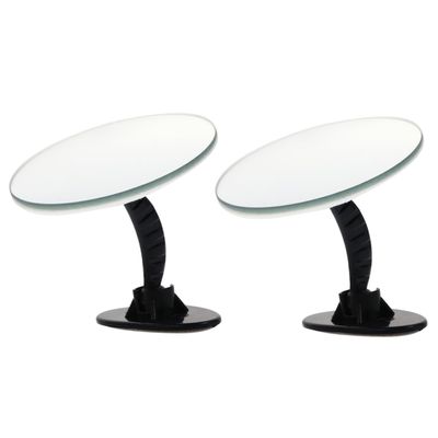 FOYTOKI 2Pcs Car Rear View Mirror Durable Mirror for Enhanced Visibility Easy Installation and Broad Auto Accessory for Safe Driving