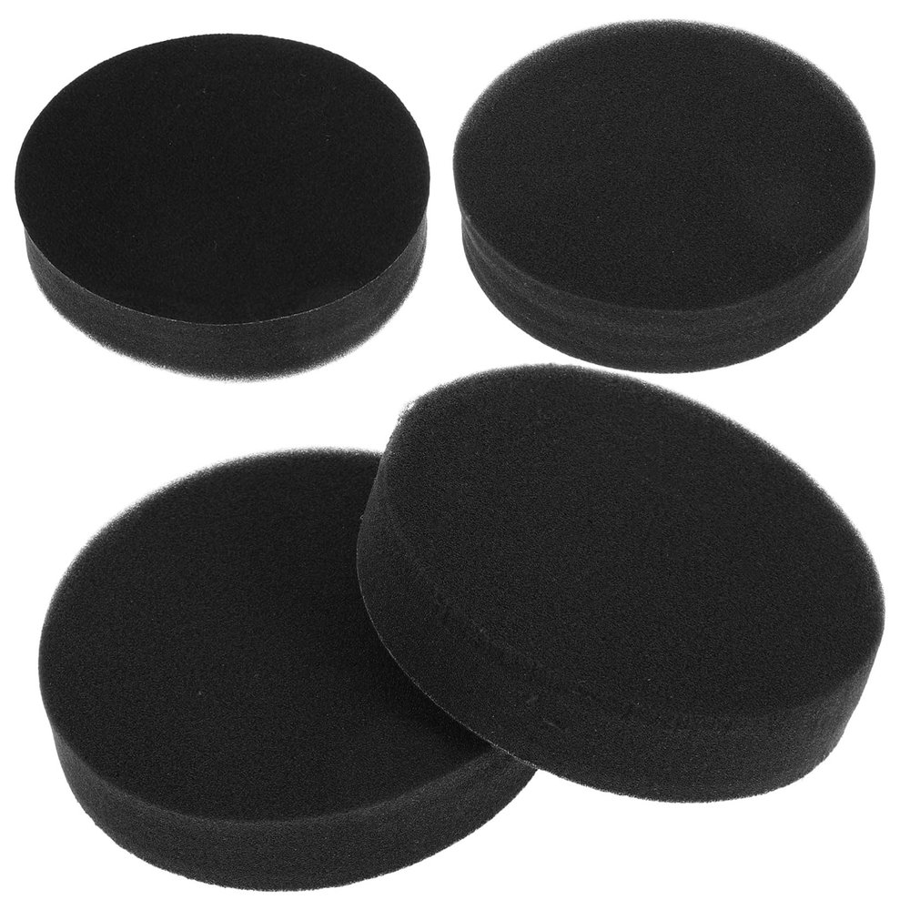 HOLIDYOYO 4Pcs Finish Polishing Pads for Car Waxing and Buffing Durable Sponge Material for Auto Detailing and Vehicle Care