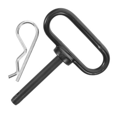 POPETPOP 1/2 Hitch Pin for Lawn Mower Trailer Sturdy Trailer Hitch Pin Connector Locking Clip Suitable for Farm Equipment and Lawn Tractors
