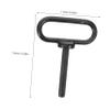 POPETPOP 1/2 Hitch Pin for Lawn Mower Trailer Sturdy Trailer Hitch Pin Connector Locking Clip Suitable for Farm Equipment and Lawn Tractors view 2