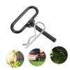 POPETPOP 1/2 Hitch Pin for Lawn Mower Trailer Sturdy Trailer Hitch Pin Connector Locking Clip Suitable for Farm Equipment and Lawn Tractors view 3