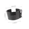 Sosoport Portable Plastic Cup Holder for Car Easy Installation Auto Drink Holder Convenient for Water Cups for Home Office and SUV Use view 2