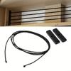 RV Cabinet Rope Fence, Anti Drop Cargo Net Car Organizer, Anti Fall Storage for Vehicles, Protection System for Camper Trailer Interior, 7.21Ft view 1