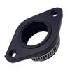 Riloer Carburetor Intake Manifold Adapter, Compatible with Mikuni VM24 OKO KOSO KEIHIN PWK 21/24/26/28/30mm(0.83/0.95/1.02/1.1/1.18 in) PE28/30 Carburetor, Black, 1 pc view 2