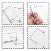 Adyoney 10Pcs 10mmx100mm Trailer Coupler Pins, 2/5" x 4" Square Wire Lock Shaft Locking Pins, Heavy-Duty Towing Hitch Pin, PTO Trailer Hitch Locking Pin for Farm, Lawn, Garden view 4