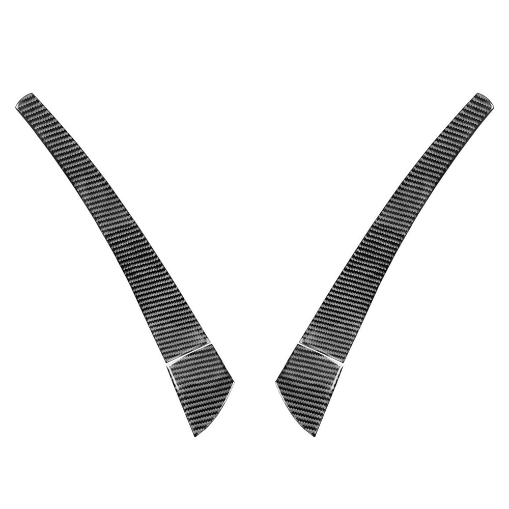 Compatible with BMW 1 Series E81 E82 E87 E88 2008-2013 Carbon Fiber Car Interior Accessories Decoration Decal Sticker Trim (Door Handle 4pcs)