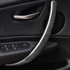 Compatible with BMW 1 Series E81 E82 E87 E88 2008-2013 Carbon Fiber Car Interior Accessories Decoration Decal Sticker Trim (Door Handle 4pcs) view 3